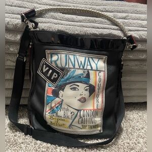 Brighton Fashionista Runway expandable tote crossbody bag